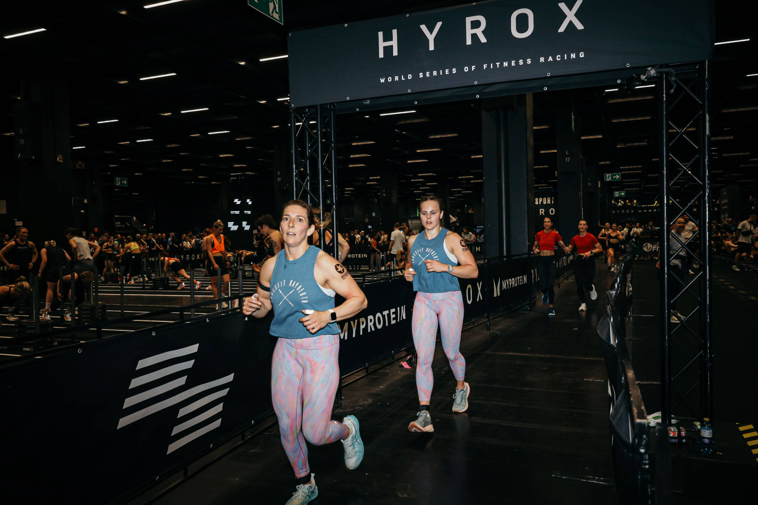 HYROX Race Köln Susi und Nina
