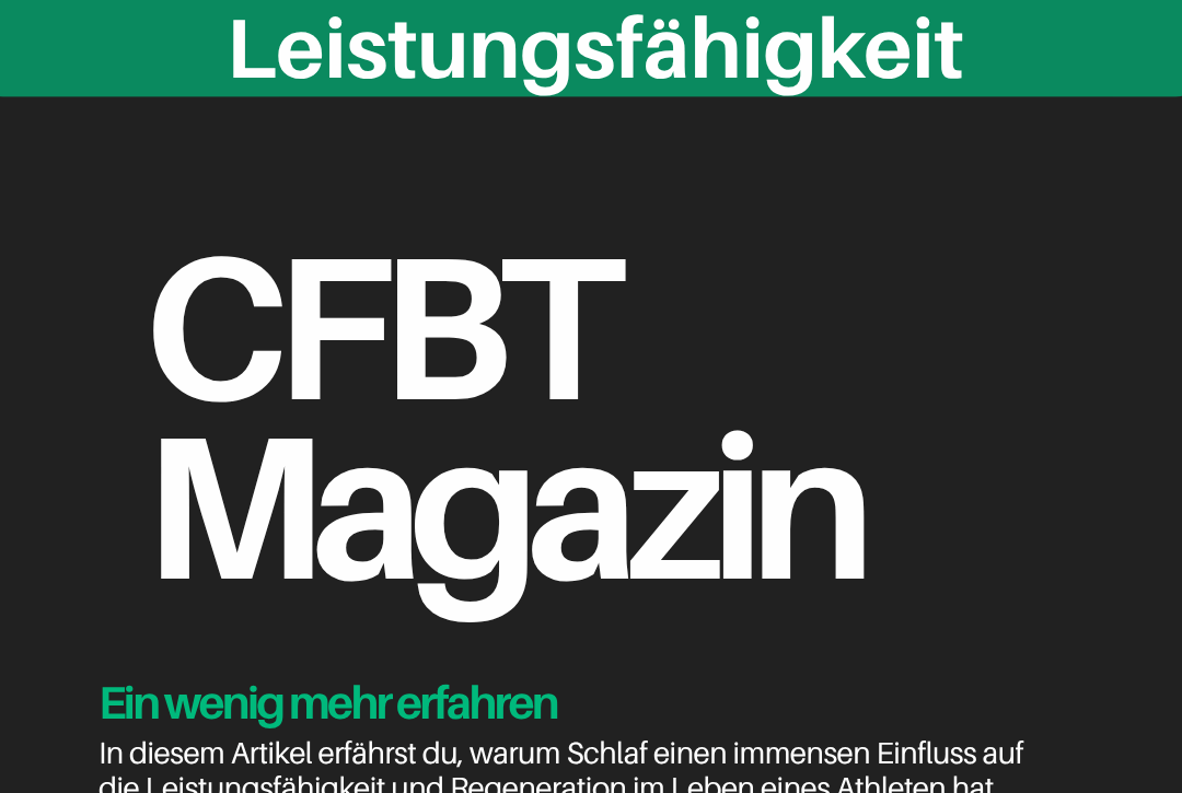 Schlaf als Booster deiner Leistungsfähigkeit