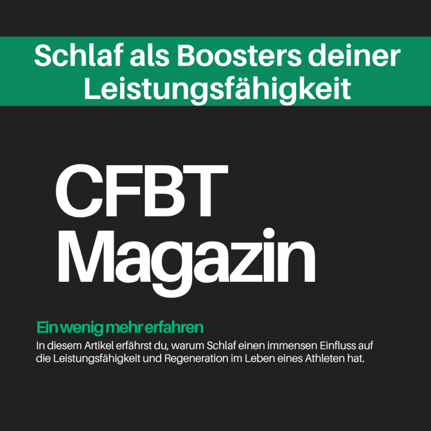 Schlaf als Booster deiner Leistungsfähigkeit