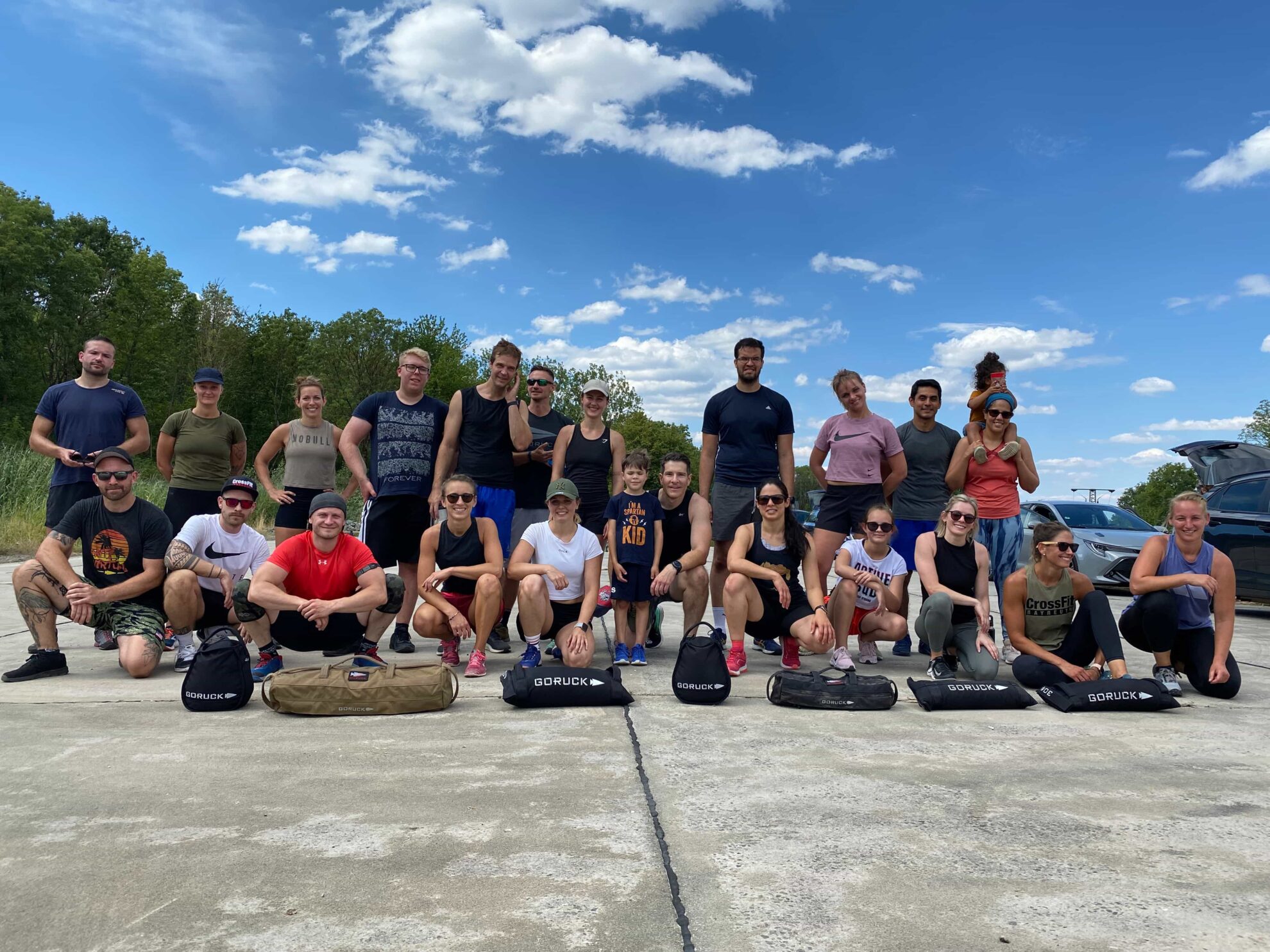 Sommerfest Gruppenbild outdoor | CrossFit Bayreuth