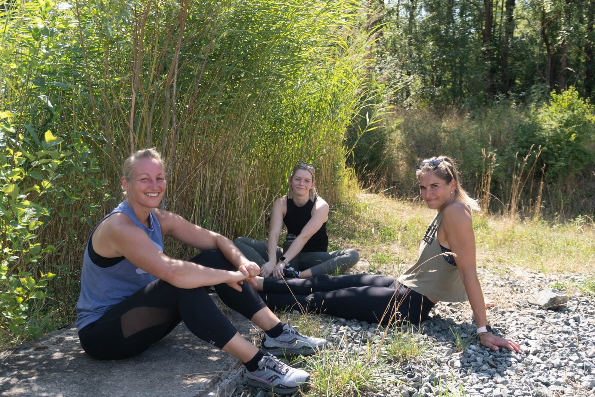 Girls im Schatten | Sommerfest CrossFit Bayreuth