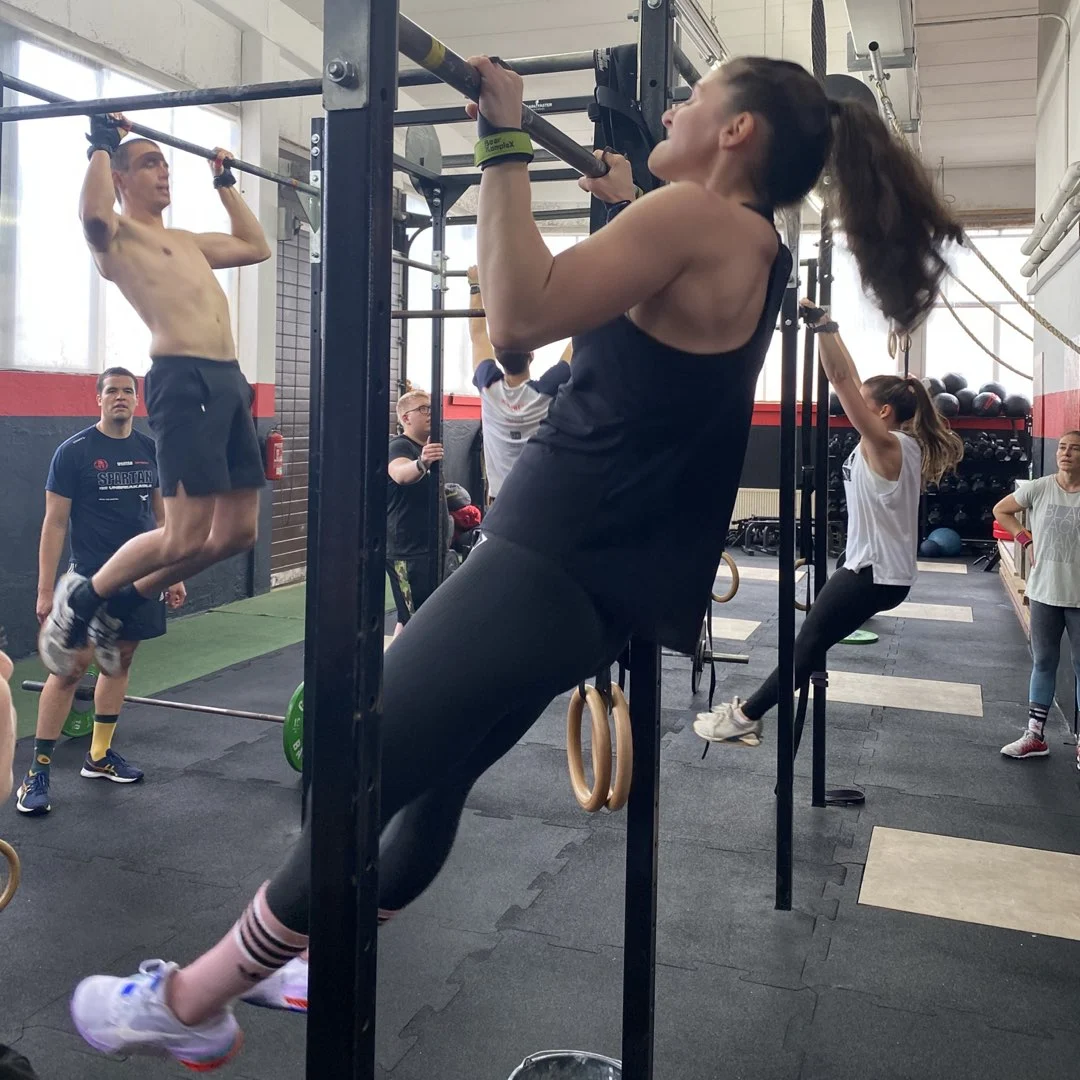 CrossFit Bayreuth WOD Pullup Kipping Workout