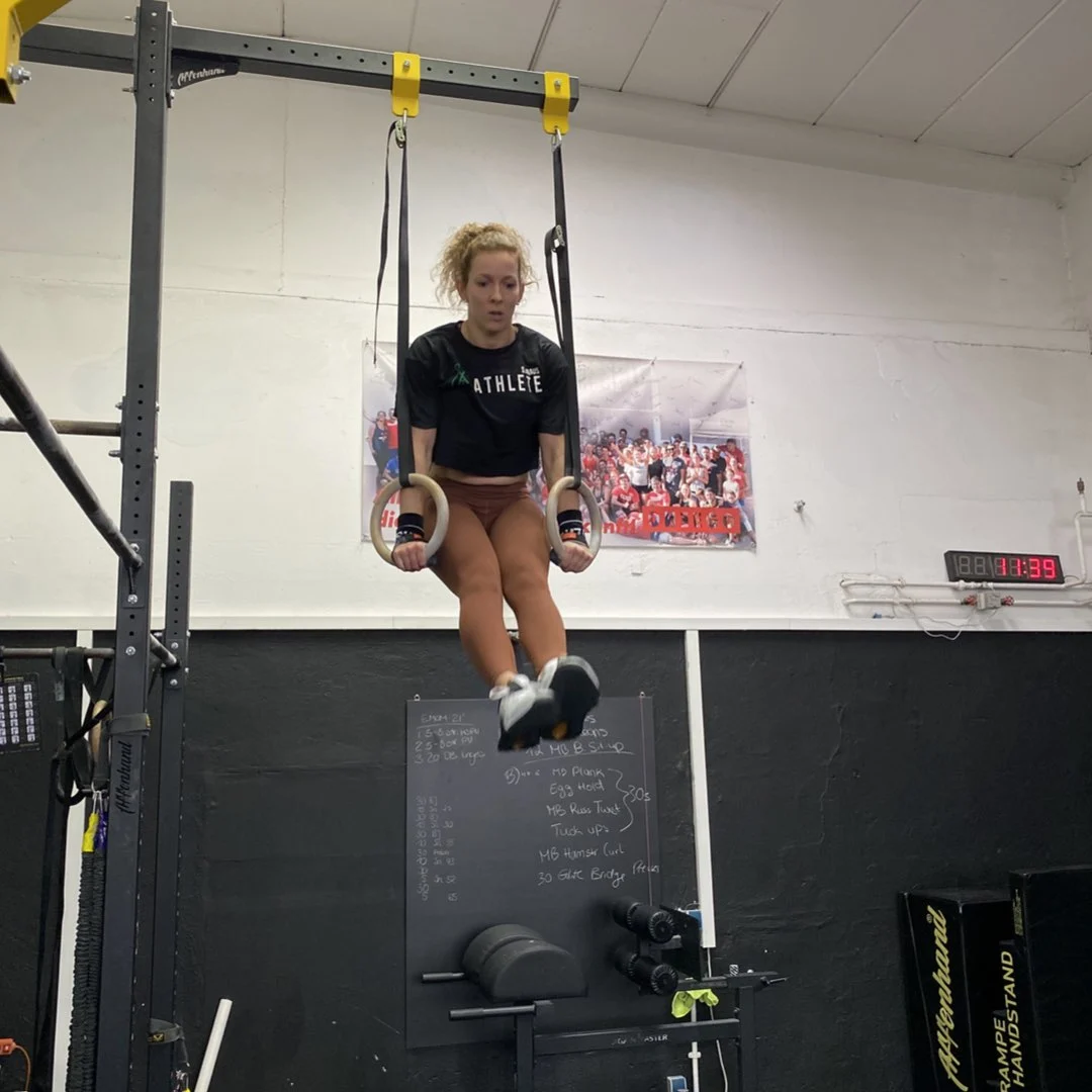 CrossFit Bayreuth WOD Ring Muscle Up Athletin